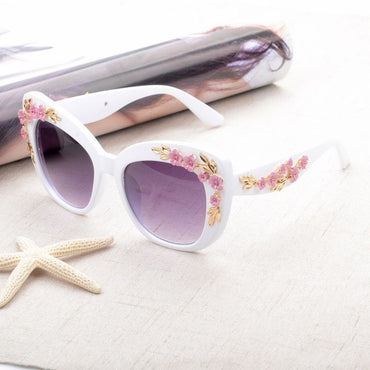 Luxury Queen Oversize Vintage Cat Eye Sunglasses
