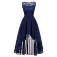 Halter Bow Bridesmaid party Gown Dress