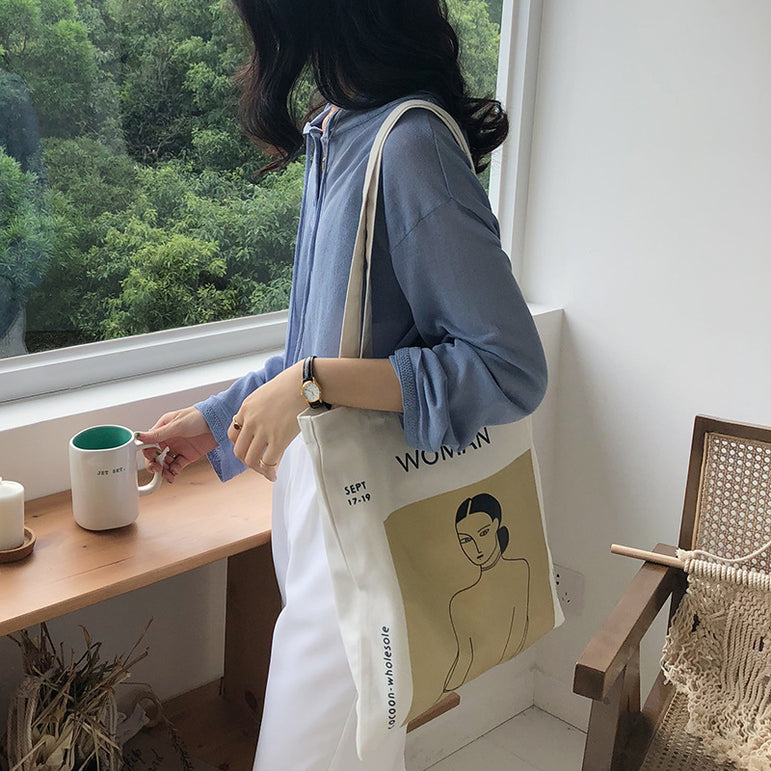 Elegant Canvas Tote Handbags