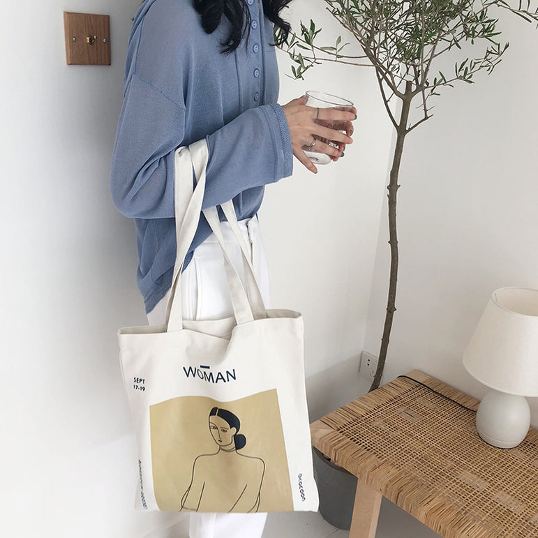 Elegant Canvas Tote Handbags