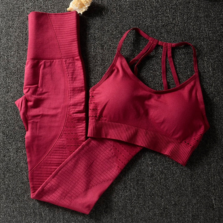 Gym Clothing Athletic Yoga Set