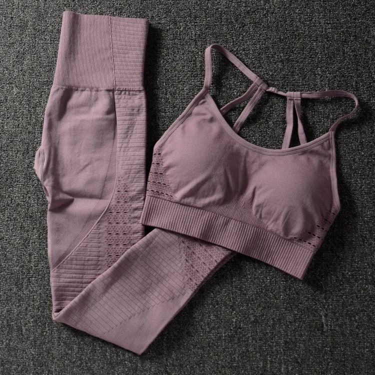 Gym Clothing Athletic Yoga Set