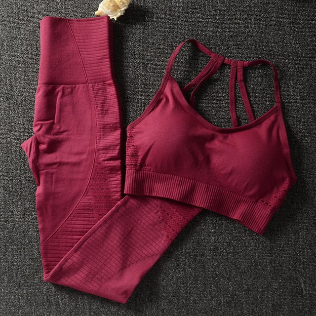 Gym Clothing Athletic Yoga Set