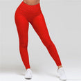 High Waist Push Up Jacquard Fitness Yoga Pants