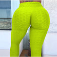 High Waist Push Up Jacquard Fitness Yoga Pants