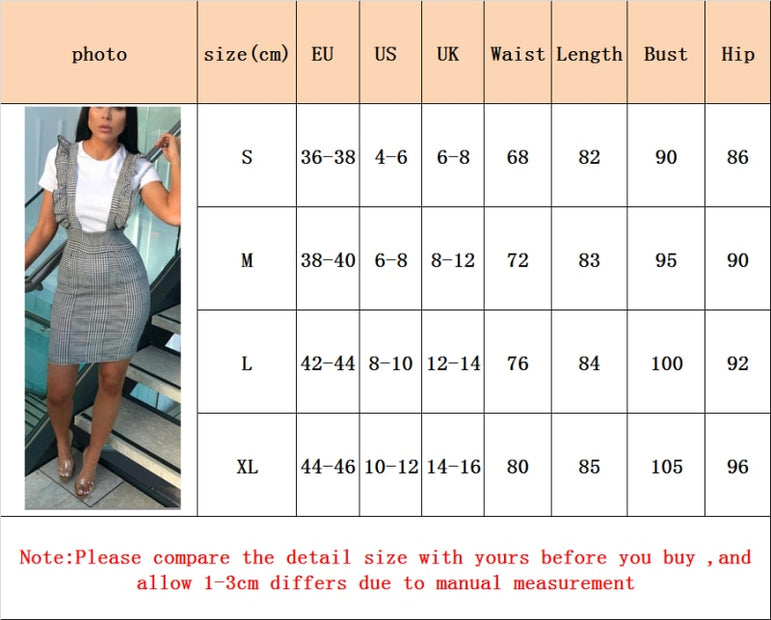 High Waist Bodycon Ruffle Women Dress