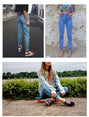 High Waist Harem Pants Vintage Jeans