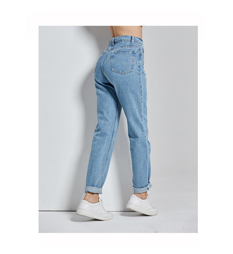 High Waist Harem Pants Vintage Jeans