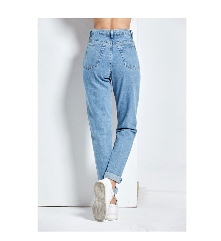 High Waist Harem Pants Vintage Jeans