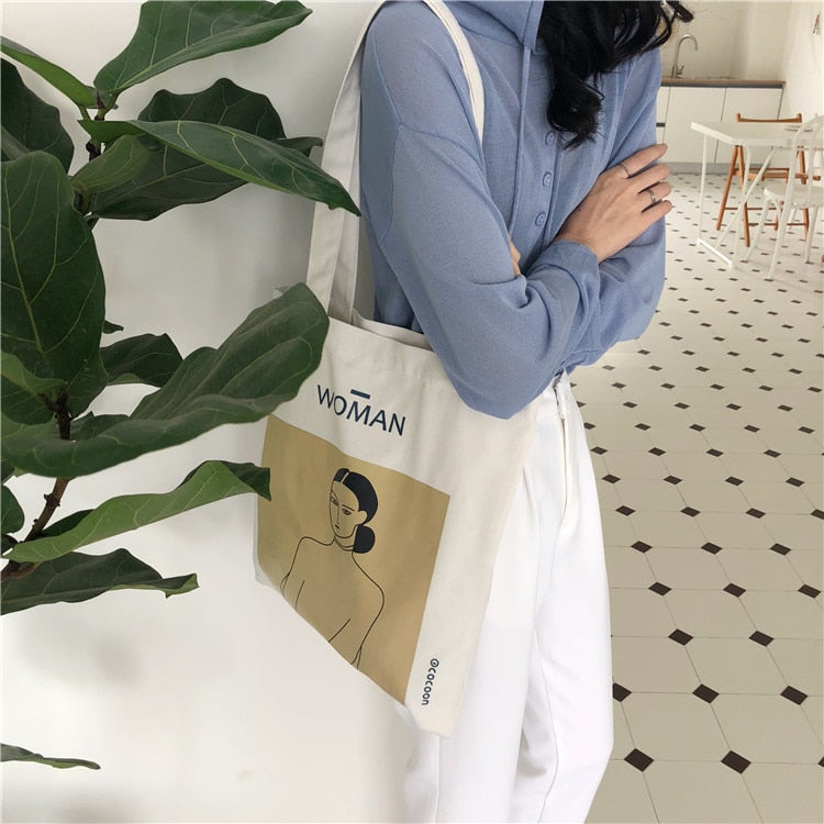 Elegant Canvas Tote Handbags