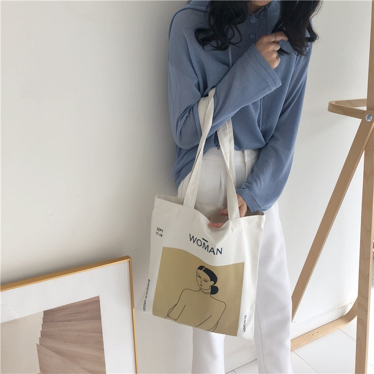 Elegant Canvas Tote Handbags