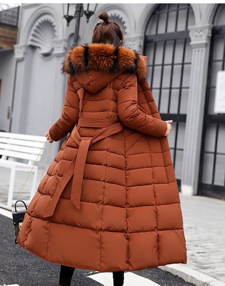 Cotton Padded Warm Thicken Slim Women Winter Jacket