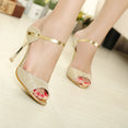 Thin Peep Toe Women Pumps High Heel