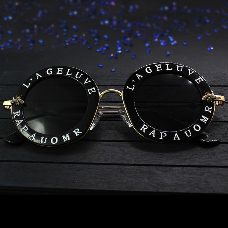 Luxury Retro Round Sunglasses