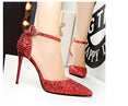 Pointed Toe Wedding Women High Heels Pumps