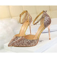 Pointed Toe Wedding Women High Heels Pumps