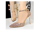 Pointed Toe Wedding Women High Heels Pumps