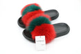 Real Fur Women Fox Fur Slippers