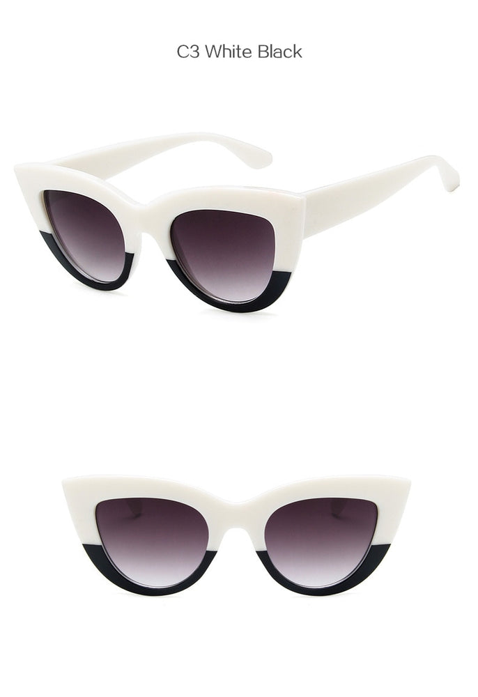 Retro Cat Eye Style Shades Sunglasses