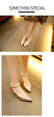 Thin Breathable Pointed toe Pearl High Heels