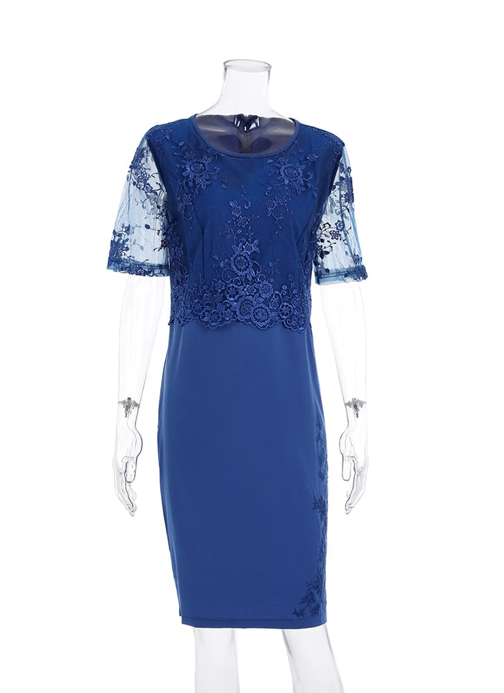 Elegant Lace Women Party Dress