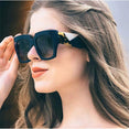 luxury Oversized Square Retro Big frame Sunglasses