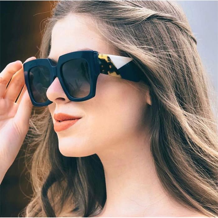 luxury Oversized Square Retro Big frame Sunglasses