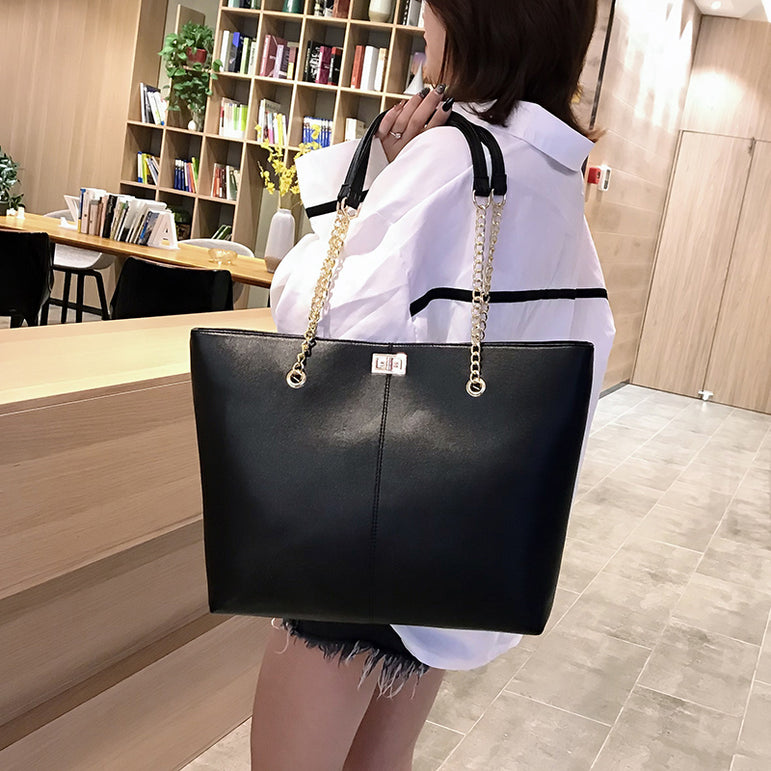 Luxury Leather women Tote Handbags