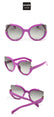 Gradient Lens Shades Cat Eye Sunglasses