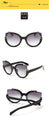 Gradient Lens Shades Cat Eye Sunglasses