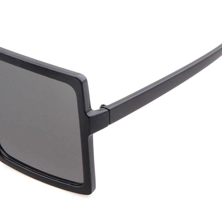 Big Square Frame Flat Oversized Sunglasses