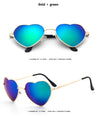 Rimless Heart Shaped Sunglasses