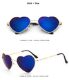 Rimless Heart Shaped Sunglasses