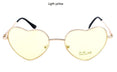 Rimless Heart Shaped Sunglasses