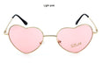 Rimless Heart Shaped Sunglasses