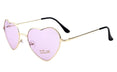 Rimless Heart Shaped Sunglasses