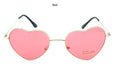 Rimless Heart Shaped Sunglasses