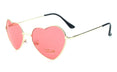 Rimless Heart Shaped Sunglasses