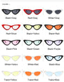 Retro Small Vintage Cateye Sunglasses