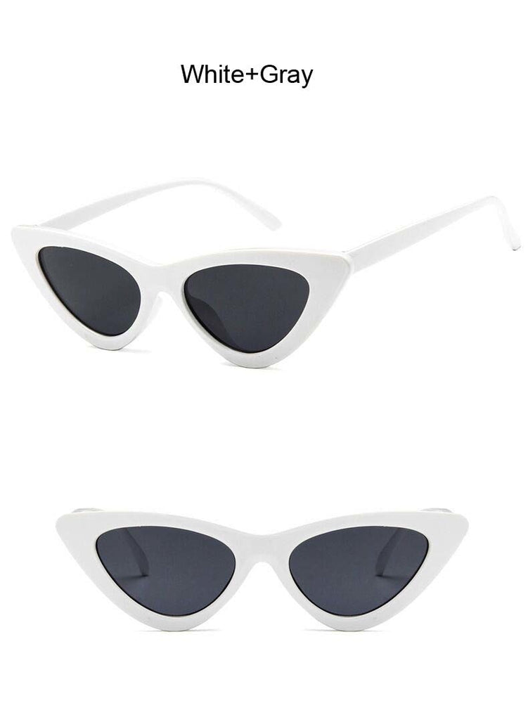 Retro Small Vintage Cateye Sunglasses