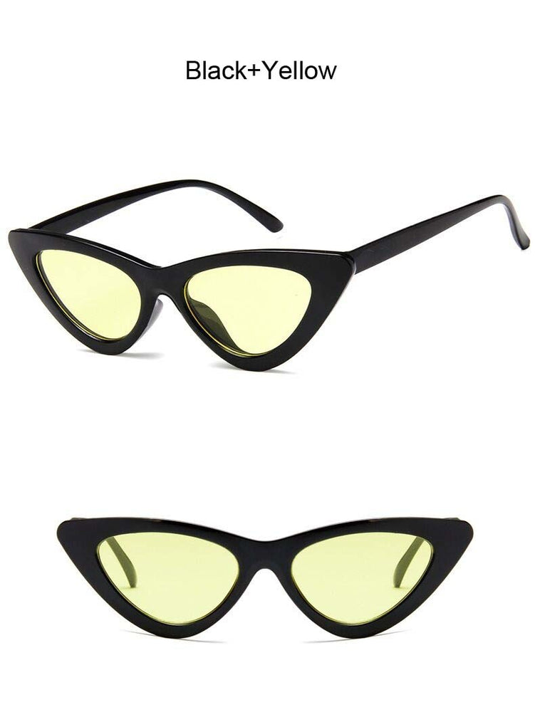 Retro Small Vintage Cateye Sunglasses