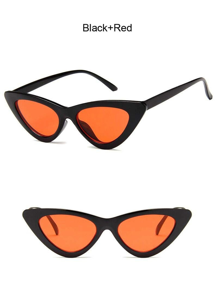 Retro Small Vintage Cateye Sunglasses