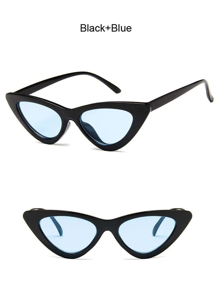 Retro Small Vintage Cateye Sunglasses