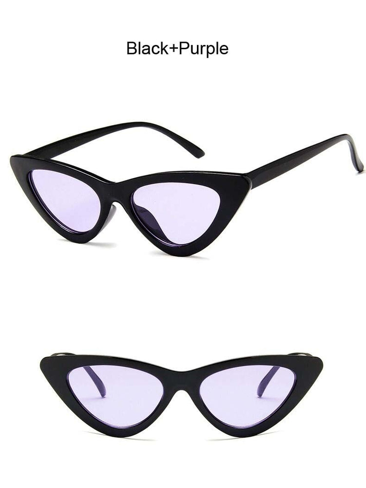 Retro Small Vintage Cateye Sunglasses