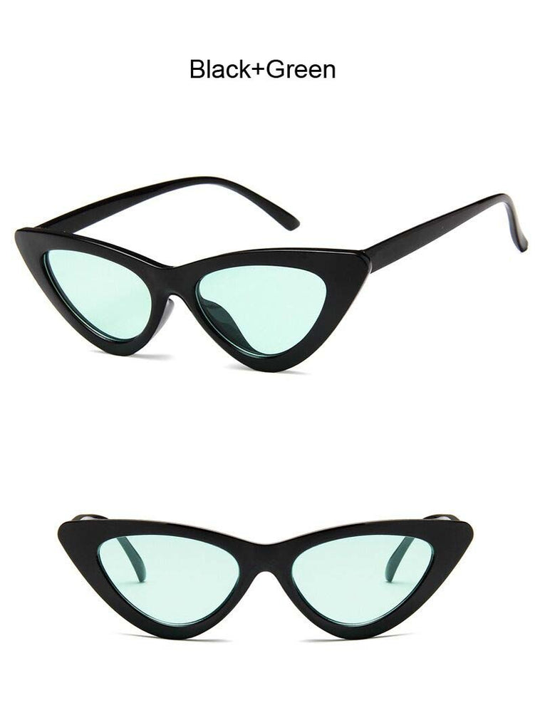 Retro Small Vintage Cateye Sunglasses