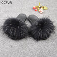 Warm Big Fluffy Fur Slipper