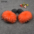 Warm Big Fluffy Fur Slipper