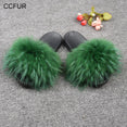 Warm Big Fluffy Fur Slipper