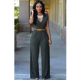 Casual Rompers High Waist  Wide leg pants jumpsuit