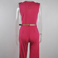 Casual Rompers High Waist  Wide leg pants jumpsuit